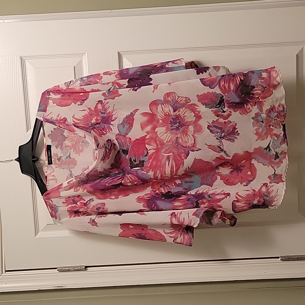 Floral Poncho